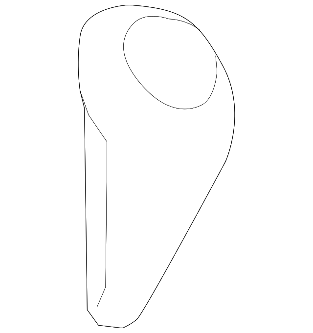 OEM Subaru Manual Transmission Gear Shift Knob - 35022AG010 - Fits 2008-2023 Crosstrek Impreza