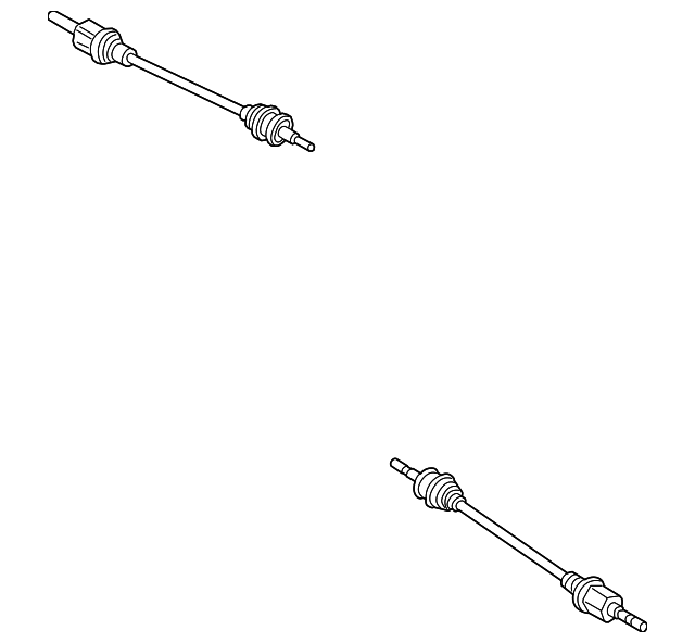 20192020 Ford Edge Axle Assembly K2GZ4K139A QuirkParts