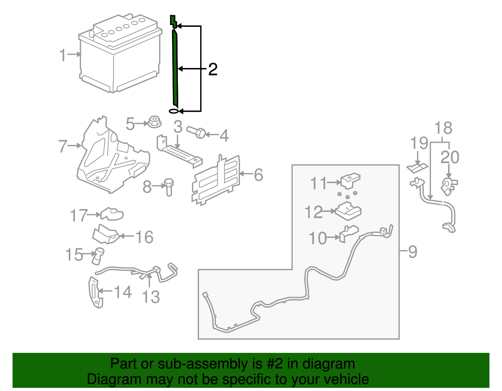 Tube-Bat Vent - GM (92228938)