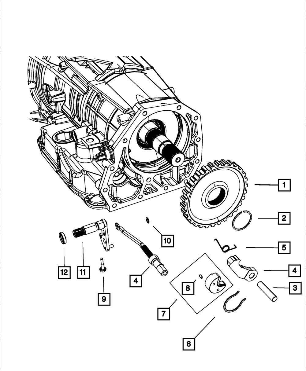 Cost To Replace Parking Pawl In 1995 Chevrolet Astro Van