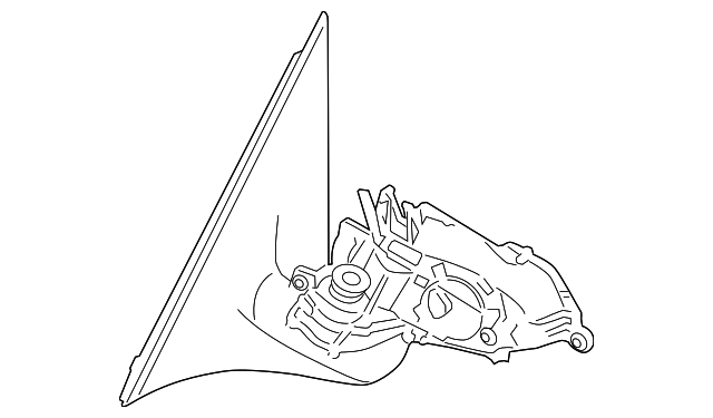 51167283680 - 2010-2013 BMW Mirror (51-16-7-283-680) | BMW of 