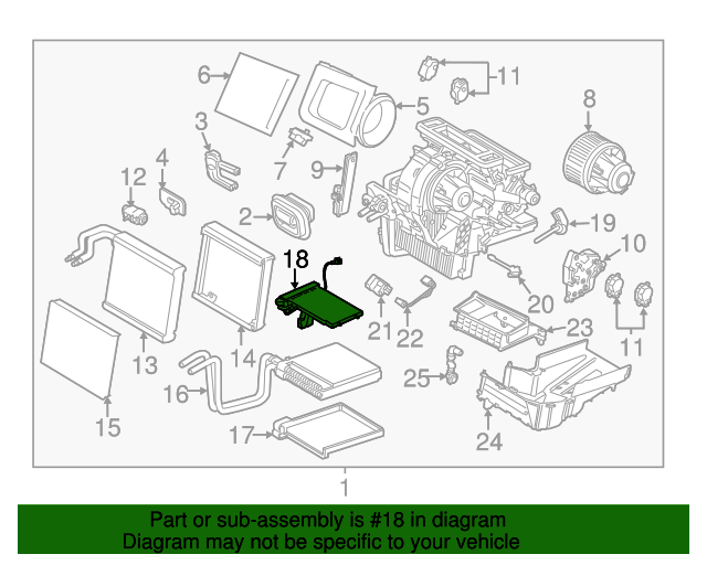 Genuine OEM Ford Part Auxiliary Heater 8V6Z19E616C Genuine OEM