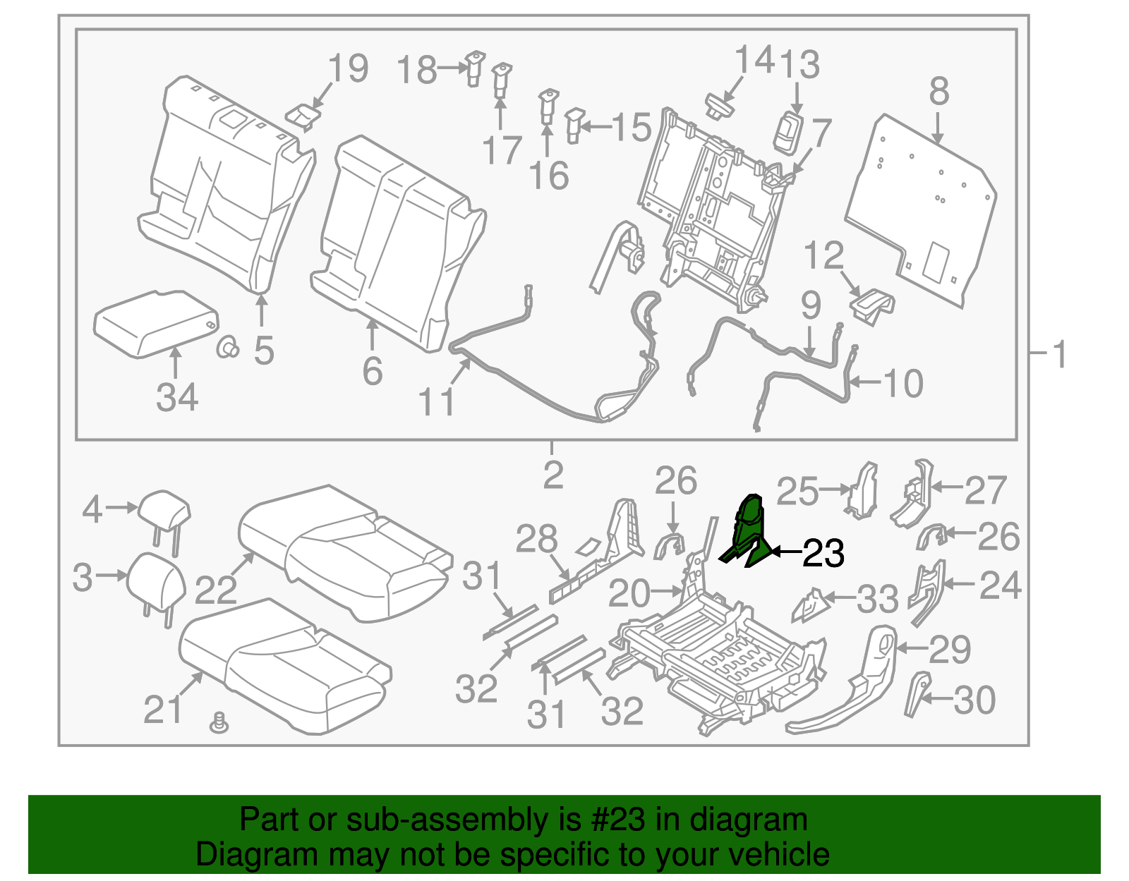 TK48-88-2E3-2A - Pivot Cover 2016-2019 Mazda CX-9 | Florida Mazda Parts