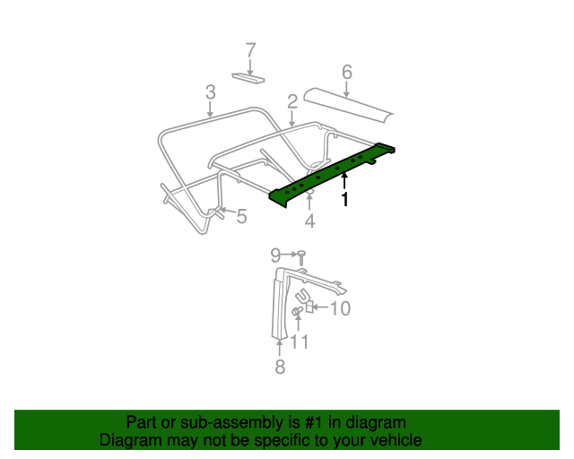 20092018 Jeep Header Panel 68049276AB