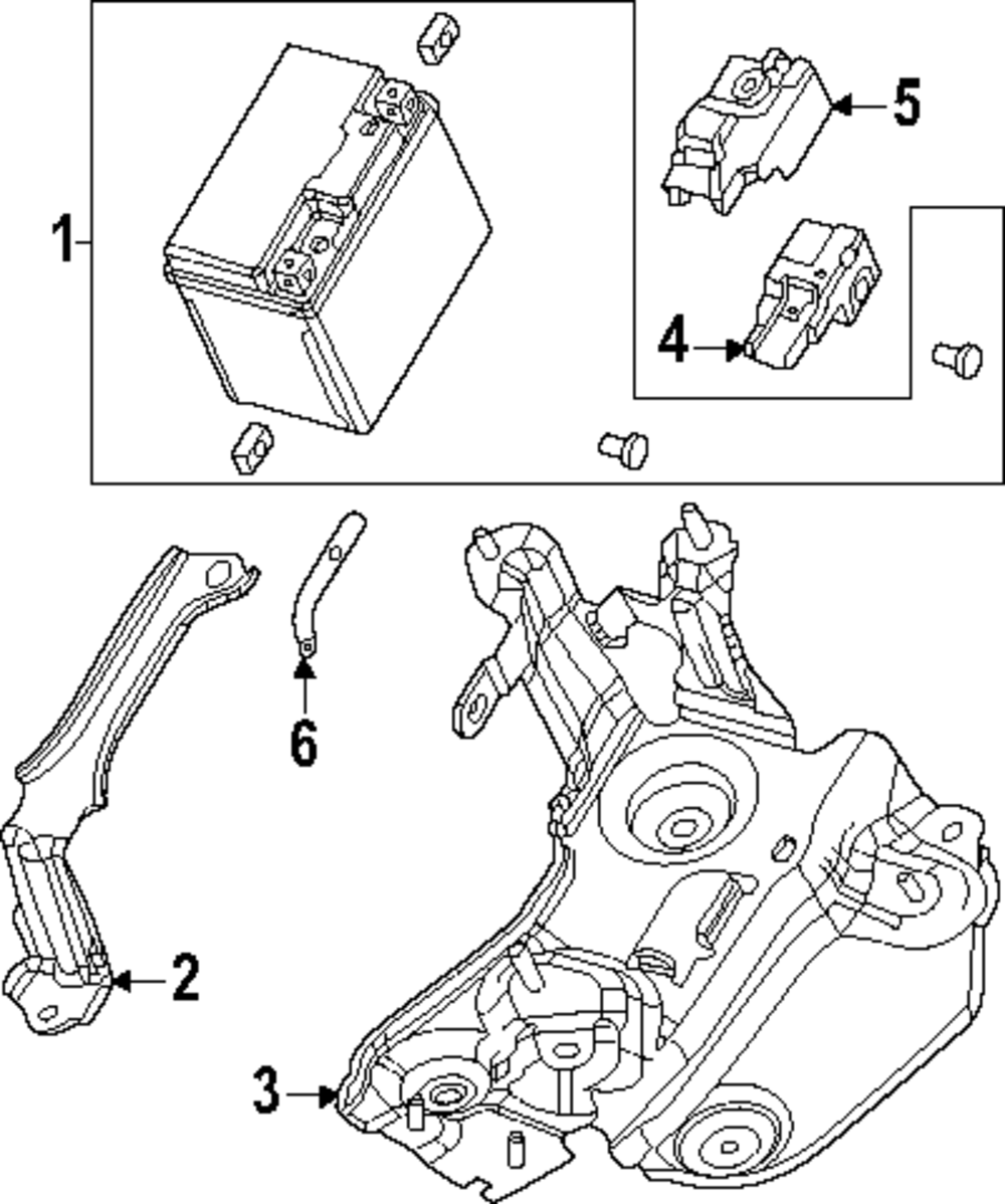 PXFV-18-5EZA - Battery 2024 Mazda CX-90 | Florida Mazda Parts