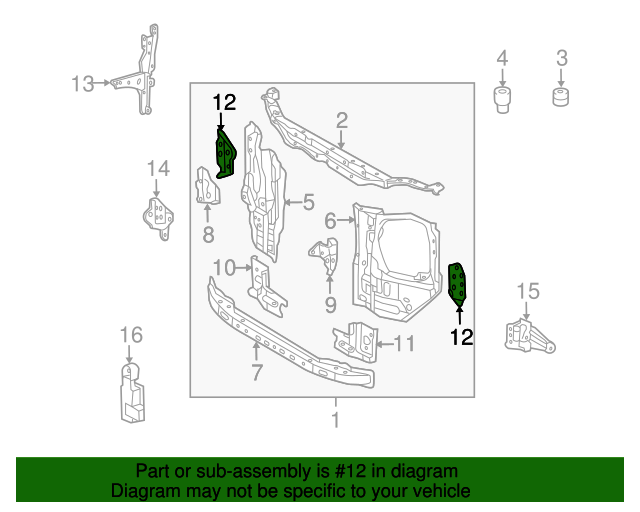 10 Lexus Gx460 Bracket Xportauto