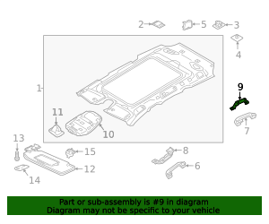 2019-2023 Volvo Rear Bracket 31477258 | OEM Euro Parts