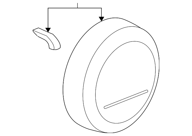 Spare Wheel Carrier - GM (25783246)