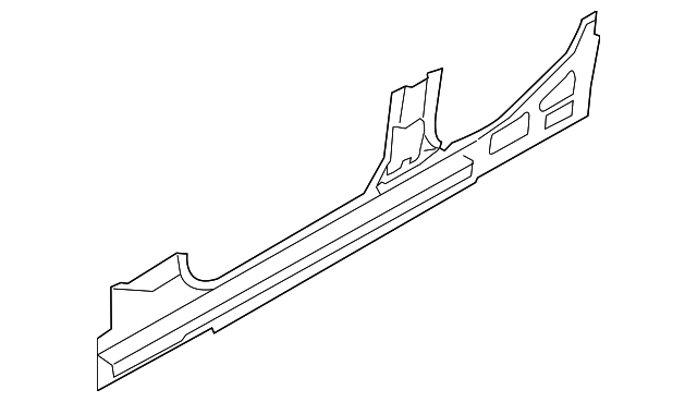 41007259585 - 2011-2016 BMW Inner Rocker (41-00-7-259-585) | BMW 