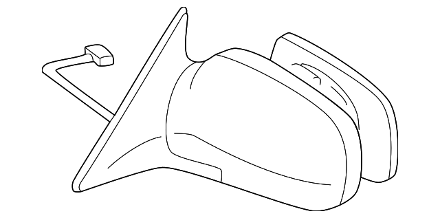 Mirror Assembly Right - Toyota (87910-42800)