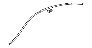 290-690-48-01 - Drip Molding 2020-2023 Mercedes-Benz | Mercedes-Benz ...
