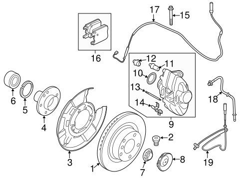 Rear Brakes for 2016 BMW 428i Gran Coupe | getBMWparts