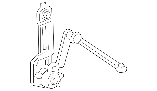 Rear Suspension Automatic Forward Lighting Leveling Position Sensor - GM (84360740)