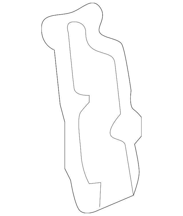 Passenger Side Hood Stop Bumper - GM (15070156)
