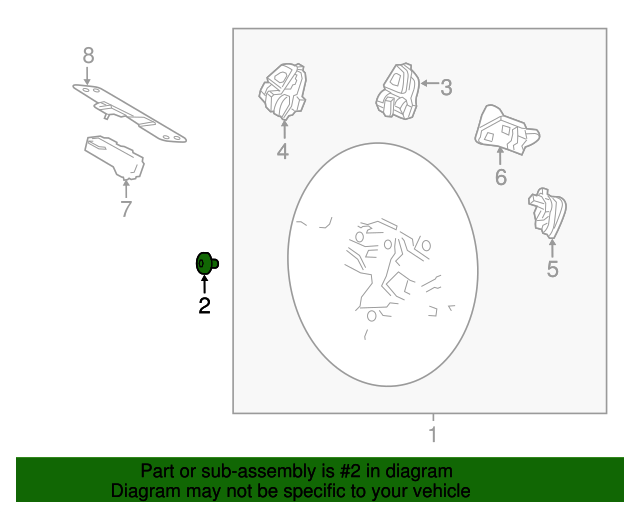 20132019 Ford OEM Steering Wheel Bolt W708887S437 OEM Ford Parts