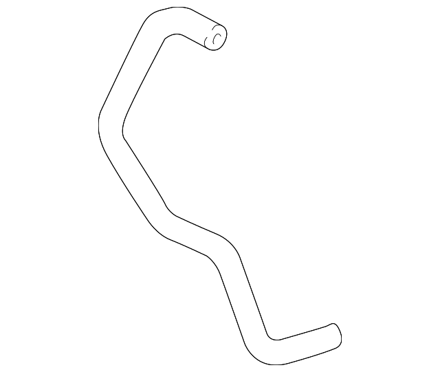 19952004 Toyota Hose, Water Bypass, No. 3 1626775010 Toyota Parts