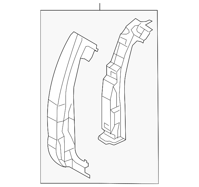20072010 Ford Corner Panel Driver's Side (LH) 9C3Z25280A59B