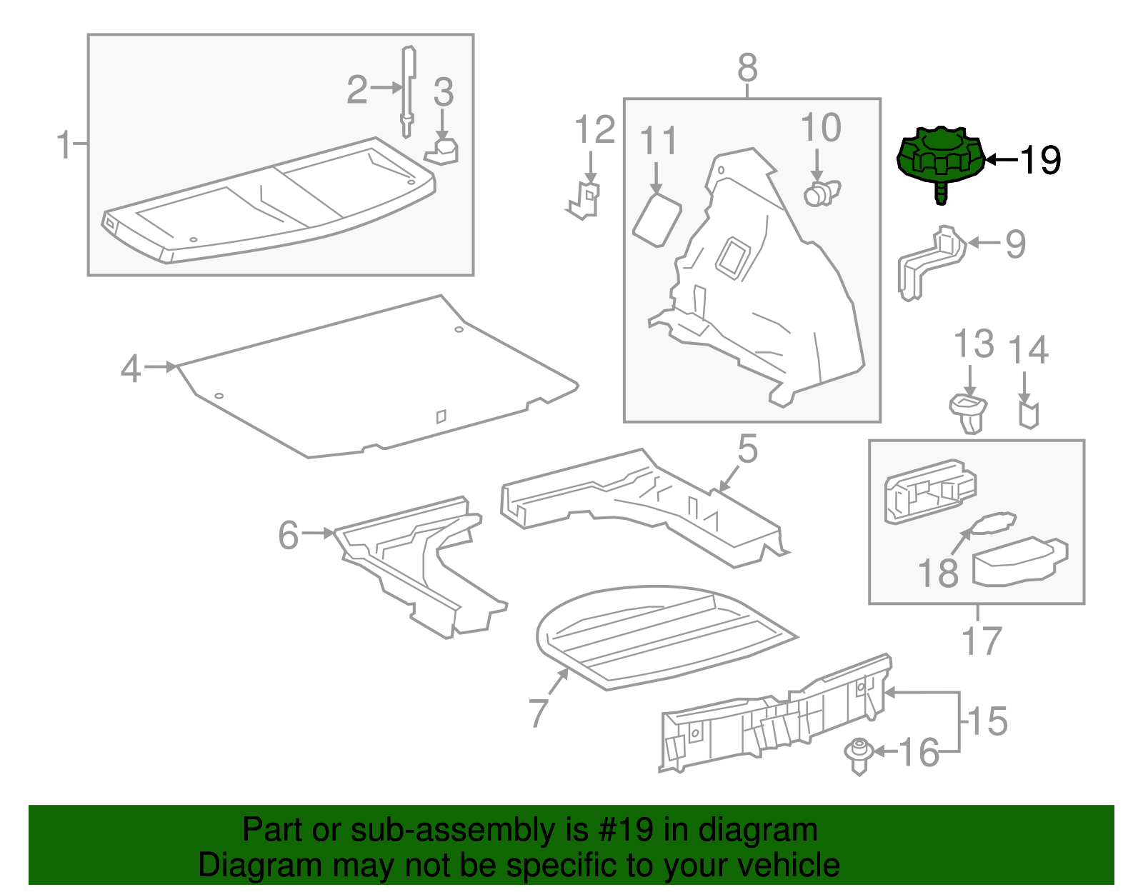 Spare Retainer - Scion (51931-76010)