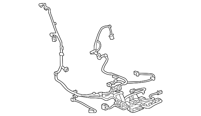 Front Passenger Side Seat Wiring Harness - Cadillac (84128592)