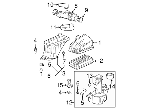 Air Intake for 2007 Honda Pilot OEM Parts Online