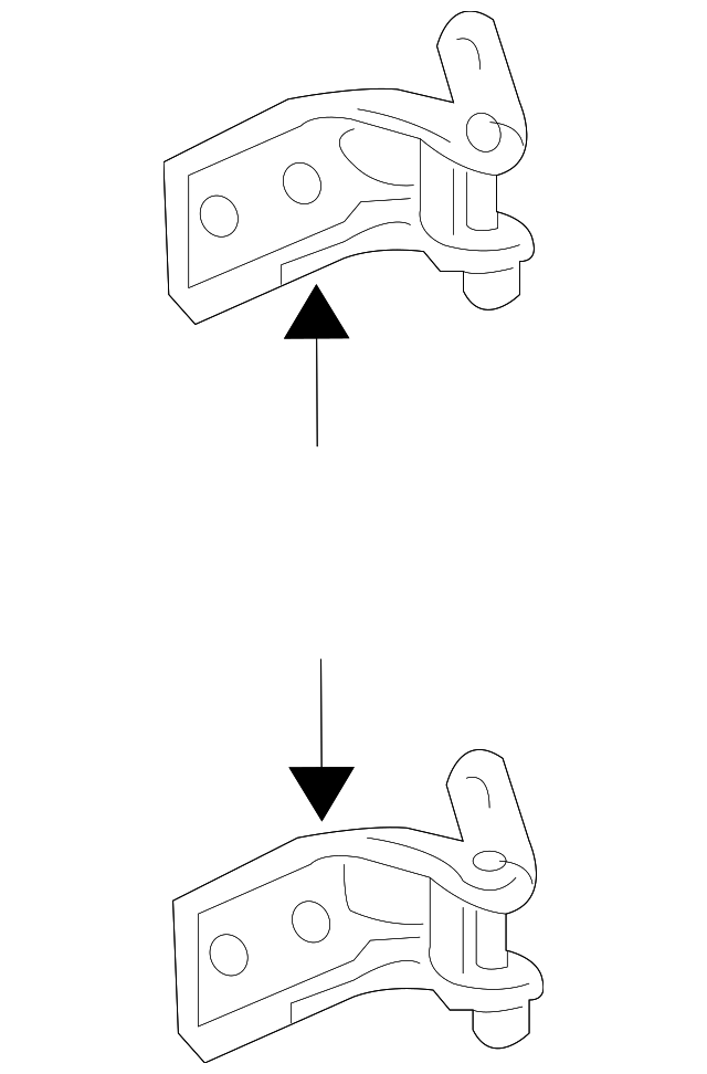Front Side Door Hinge - GM (96623865)