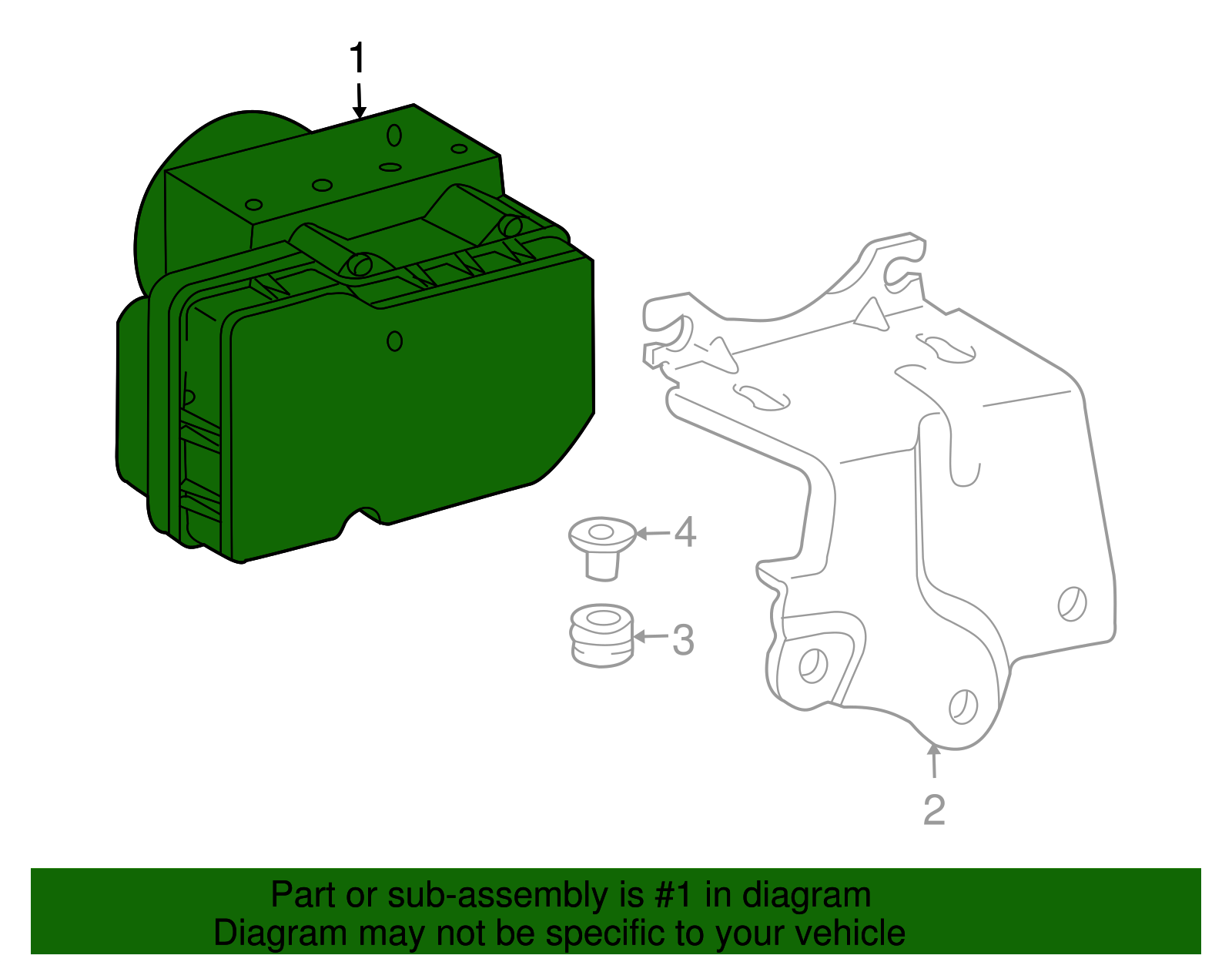 Actuator Assembly - Toyota (44050-0R094)