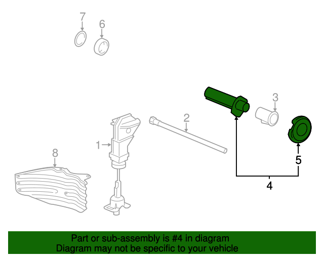 20142023 GM Lock Cylinder 22855172 Auto Parts Express