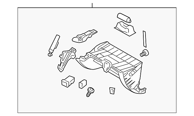Right Genuine Hyundai 97285-3M000-V2 Dash Panel Cover Assembly