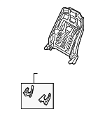Genuine Hyundai 89915-3Q100-WYF Seat Armrest Cover Rear
