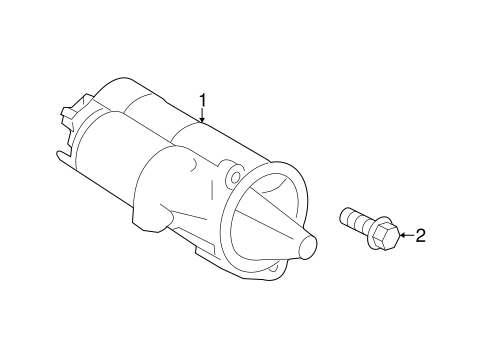 Starter for 2016 Hyundai Elantra #1