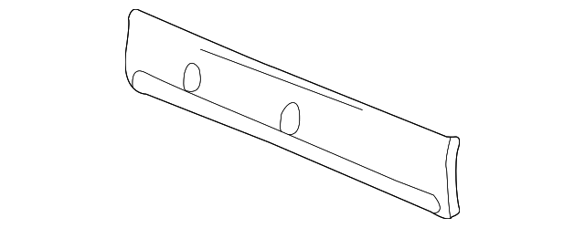 Rear Glass Molding - GM (89024321)