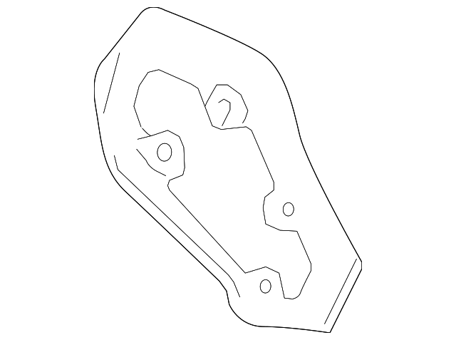 Passenger Side Rear Body Tail Lamp Seal - GM (95939967)