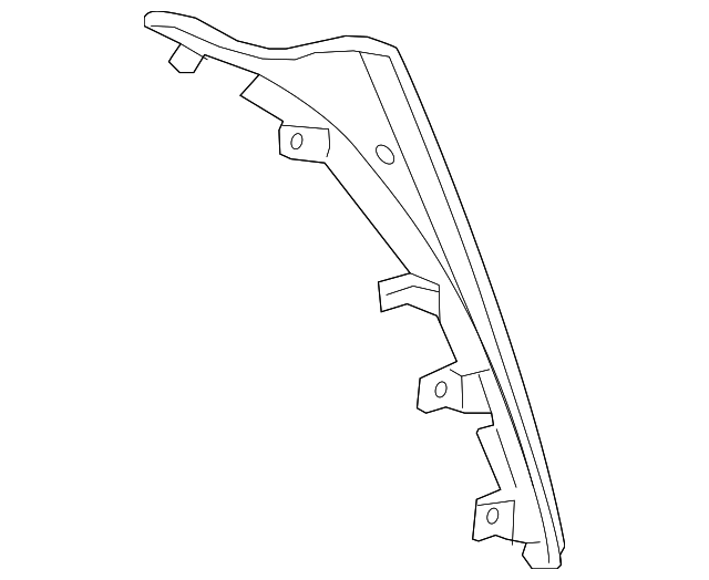 Passenger Side Rear Body Tail Lamp Bracket - GM (95939966)