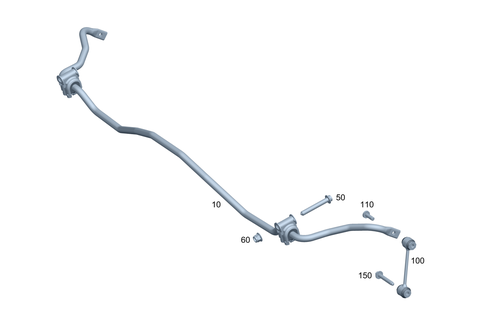 Rear Torsion Bar for 2025 Mercedes-Benz C 300 | Mercedes-Benz USA Parts
