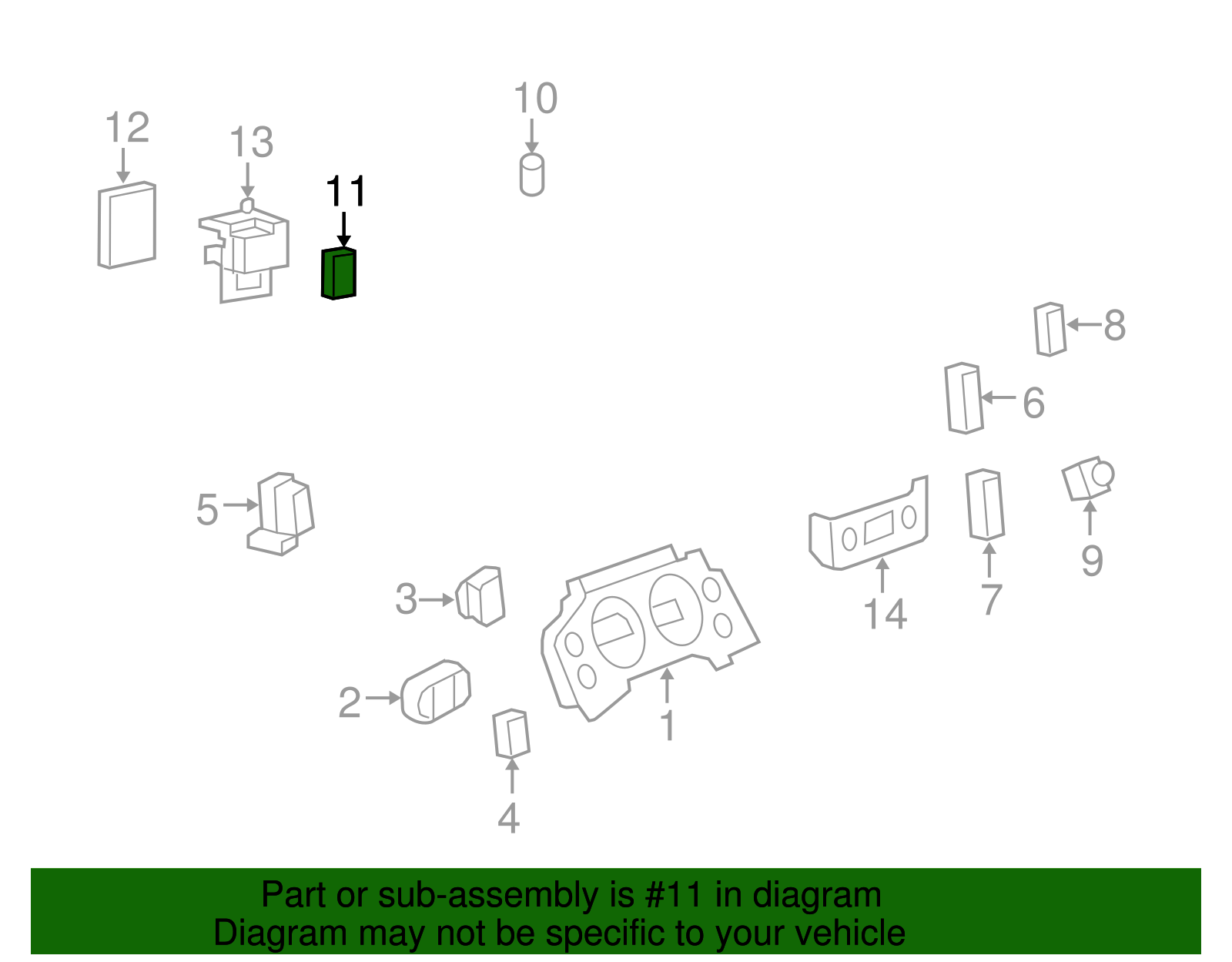 Transfer Case Control Module - GM (24245442)