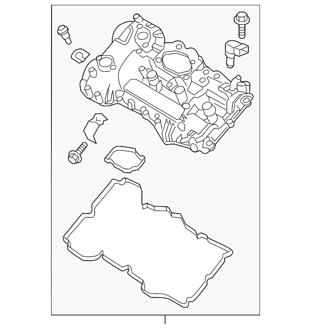 20132019 Hyundai Valve Cover 224103CGC3 OEM Parts Online