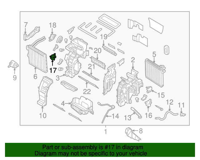 971591H050 HVAC Blend Door Actuator 20112018 Kia Kia.Parts Store