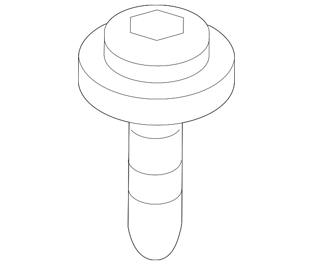 M6x1x25 Multi-Purpose Bolt - GM (11609989)