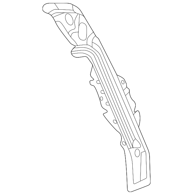 Driver Side Quarter Inner Panel Brace - GM (84029590)