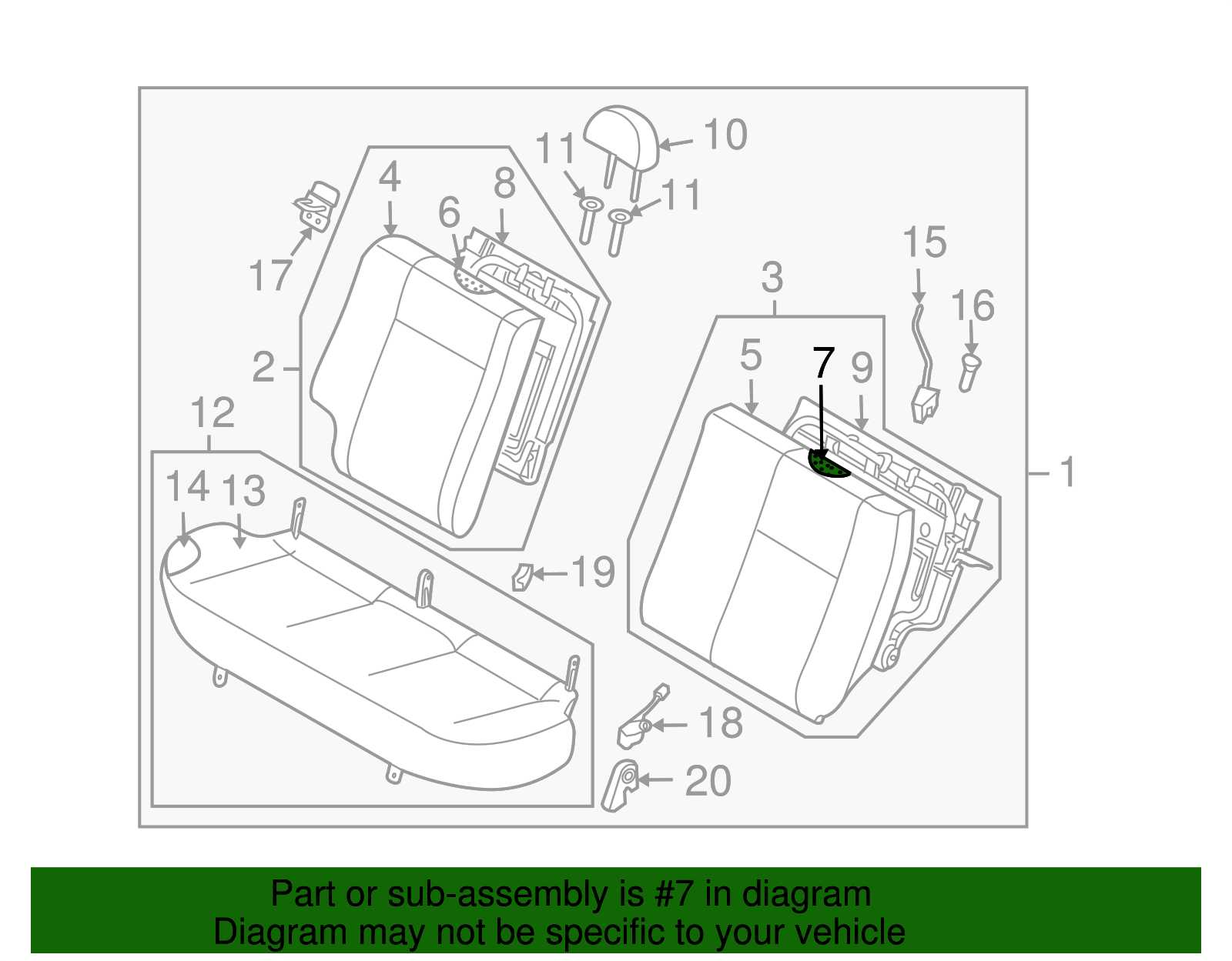 F Cushion - GM (96409794)