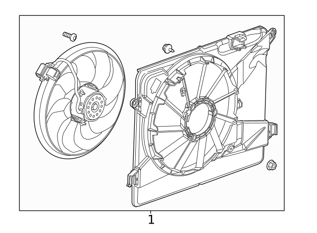 Engine Cooling Fan 42806371 | TascaParts.com