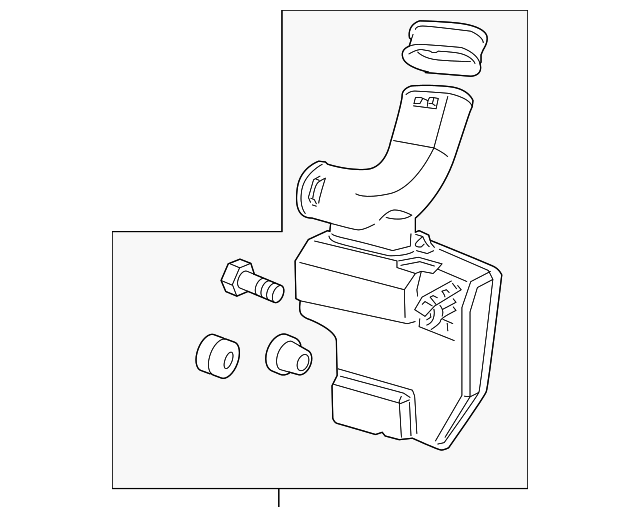 17230RGLA00 Chamber Assembly, Resonator 20052010 Honda Odyssey