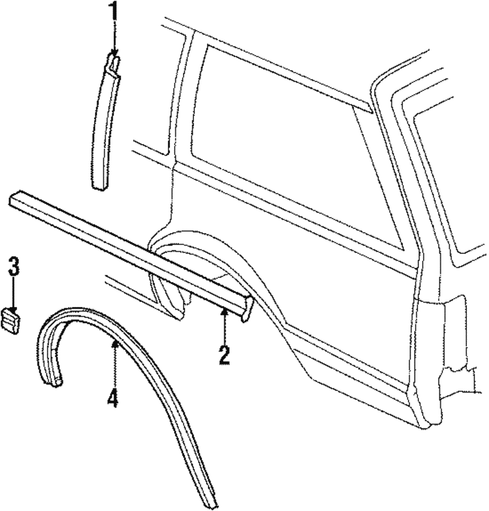 Reveal Molding - GM (20314393)