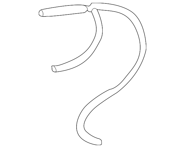 Hose, Auto Lvl Control Air Cmpr   Fltr - GM (88952491)