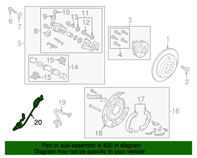 95681A9000 Rear Speed Sensor 20152021 Kia Sedona Kia.Parts Store