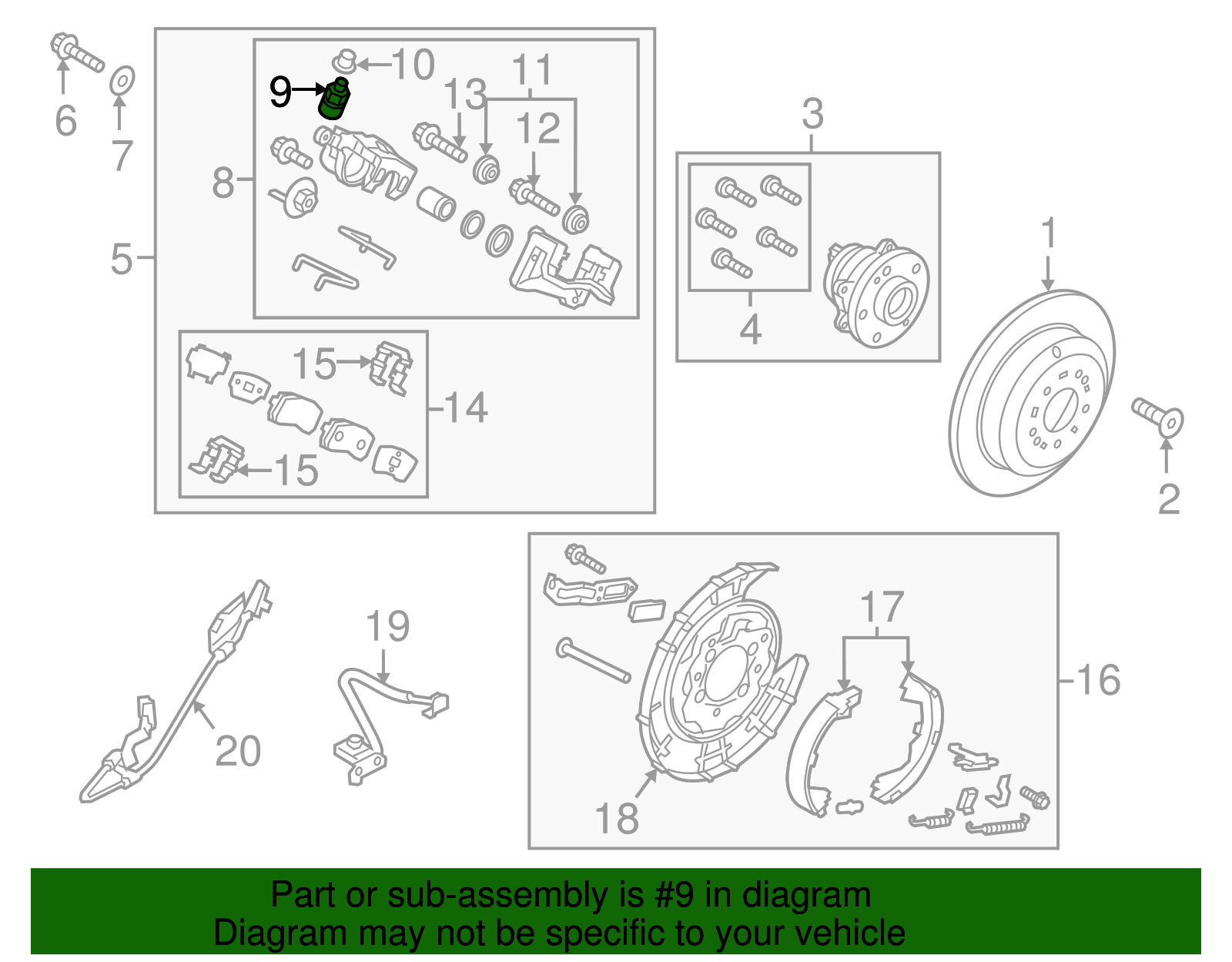 58120-1G100 - Caliper Bleeder Screw 2010-2025 Kia | Kia.Parts Store