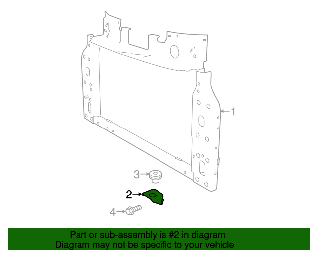 BRACKET-COOLING MODULE