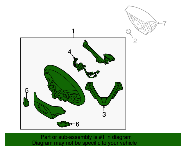 561102V400RSD Steering Wheel 20132015 Hyundai Veloster World