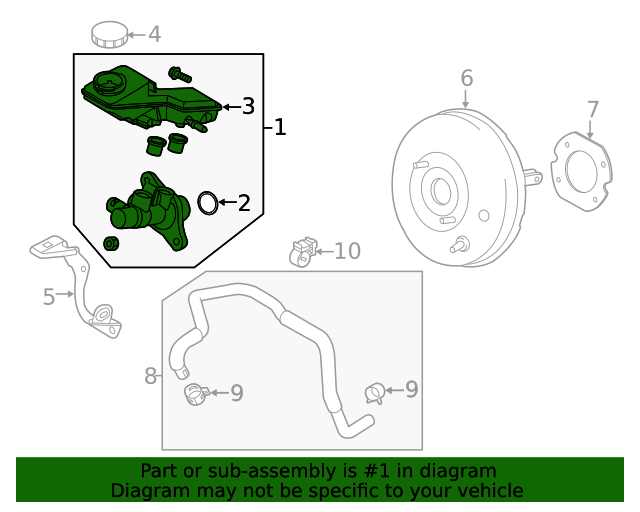 20192024 Mazda 3 Master Cylinder BDYF4340ZA OEM Parts Online