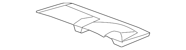Rear Driver Side Seat Cushion Trim Panel - GM (88941126)